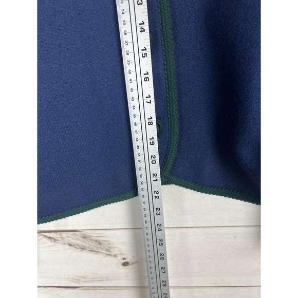 Pendleton Jacket Womens 10 Virgin Wool Collarless Button Front Made in USA - Picture 6 of 8